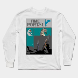 Time Portal Page 1 No Text Long Sleeve T-Shirt